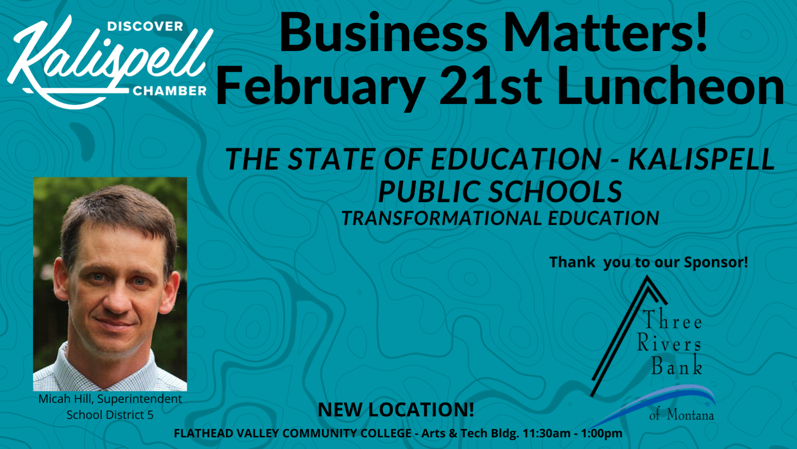 2023 February Business Matters Chamber Luncheon The State Of Transformational Education How Business Must Be Engaged Sponsored By Three Rivers Bank