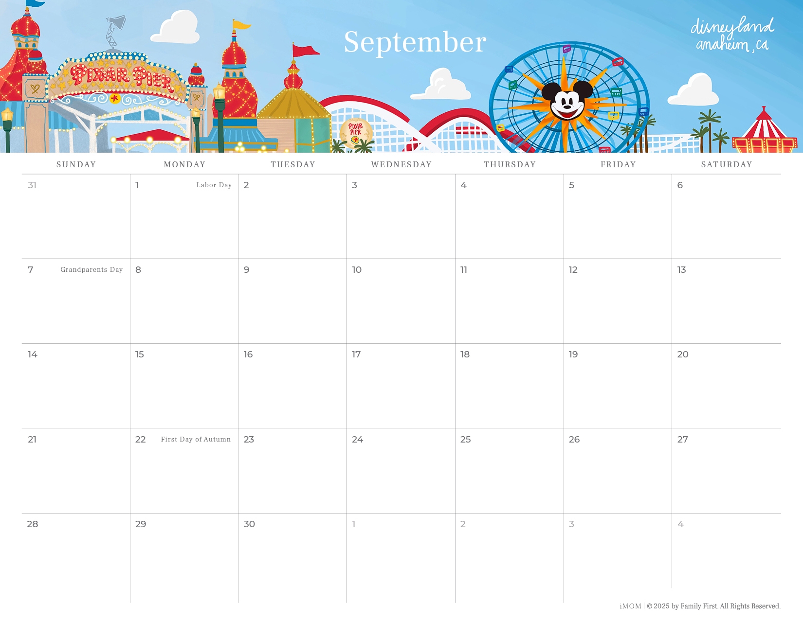 2025 2026 Printable Travel Calendar For Moms IMOM