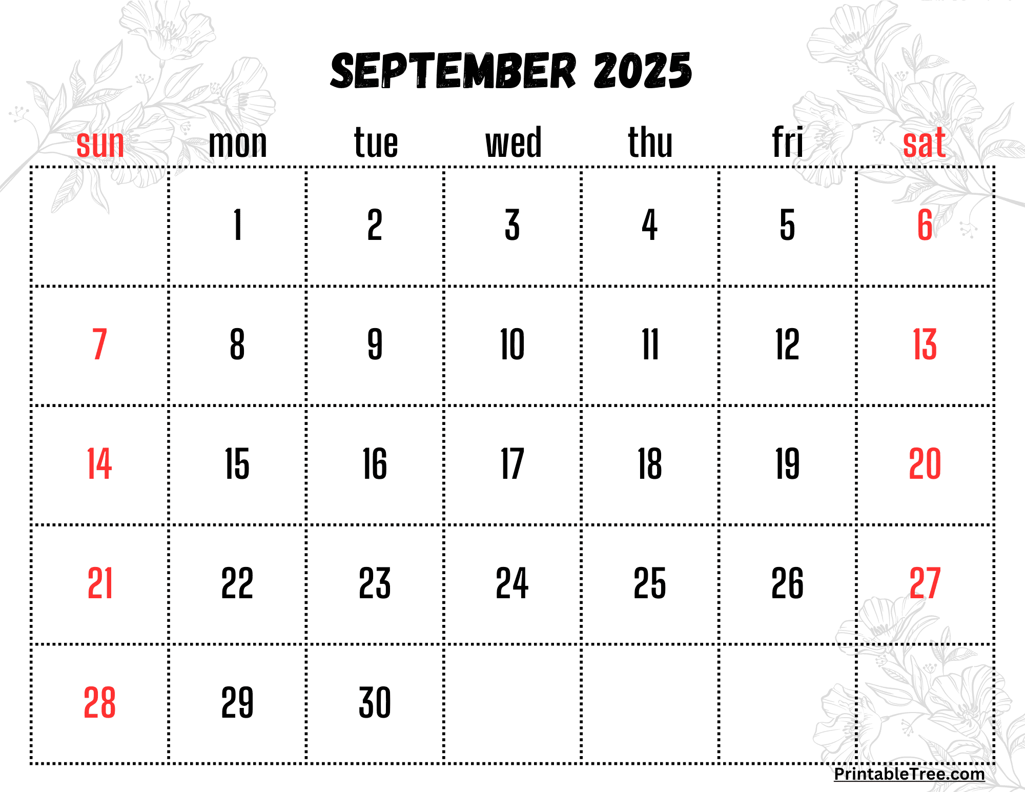 2025 Calendar Printable PDF With Holidays Template Free