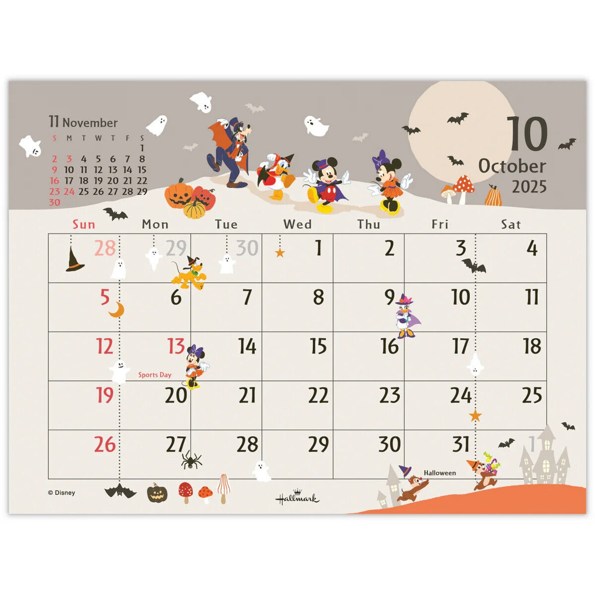 Disney 2025 Printable Calendar