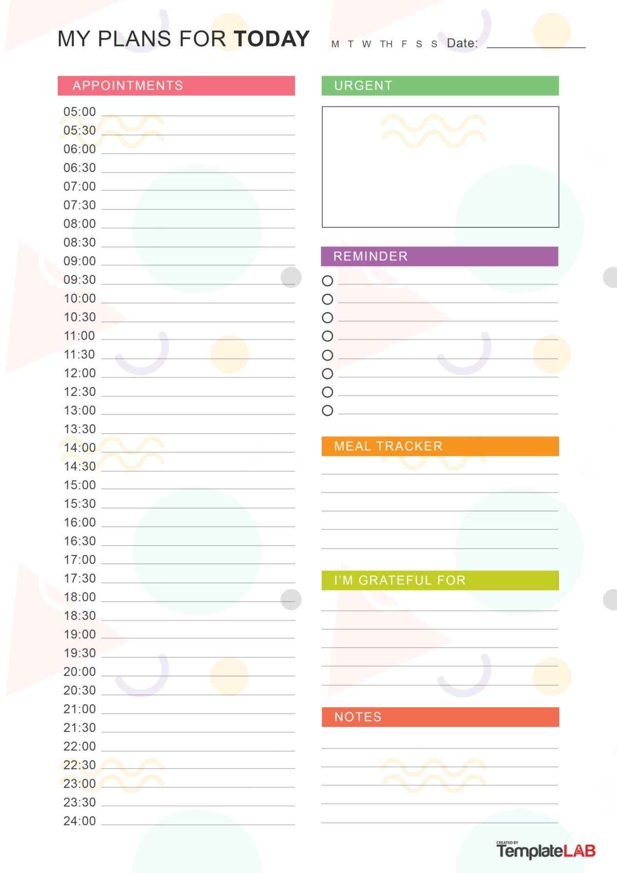 Free Daily Printable Calendar
