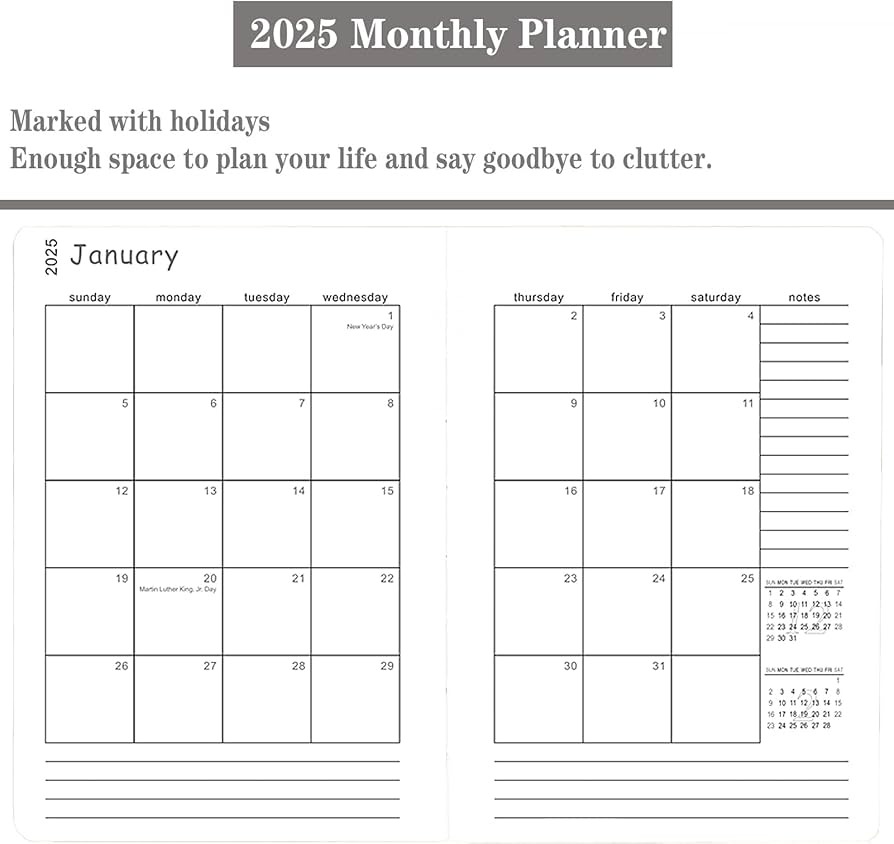 Amazon 2025 Appointment Book 2025 Daily Planner One Page Per Day Jan Dec 2025 Annual Daily Monthly Agenda Planner With Hourly Schedule And Monthly Tabs 5 7 X 8 3 Calendar