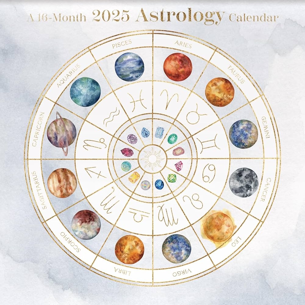 Amazon 2025 Astrology Wall Calendar 9781438899817 Trends International Books Amazon 2025 Astrology Wall Calendar 9781438899817 Trends International Books