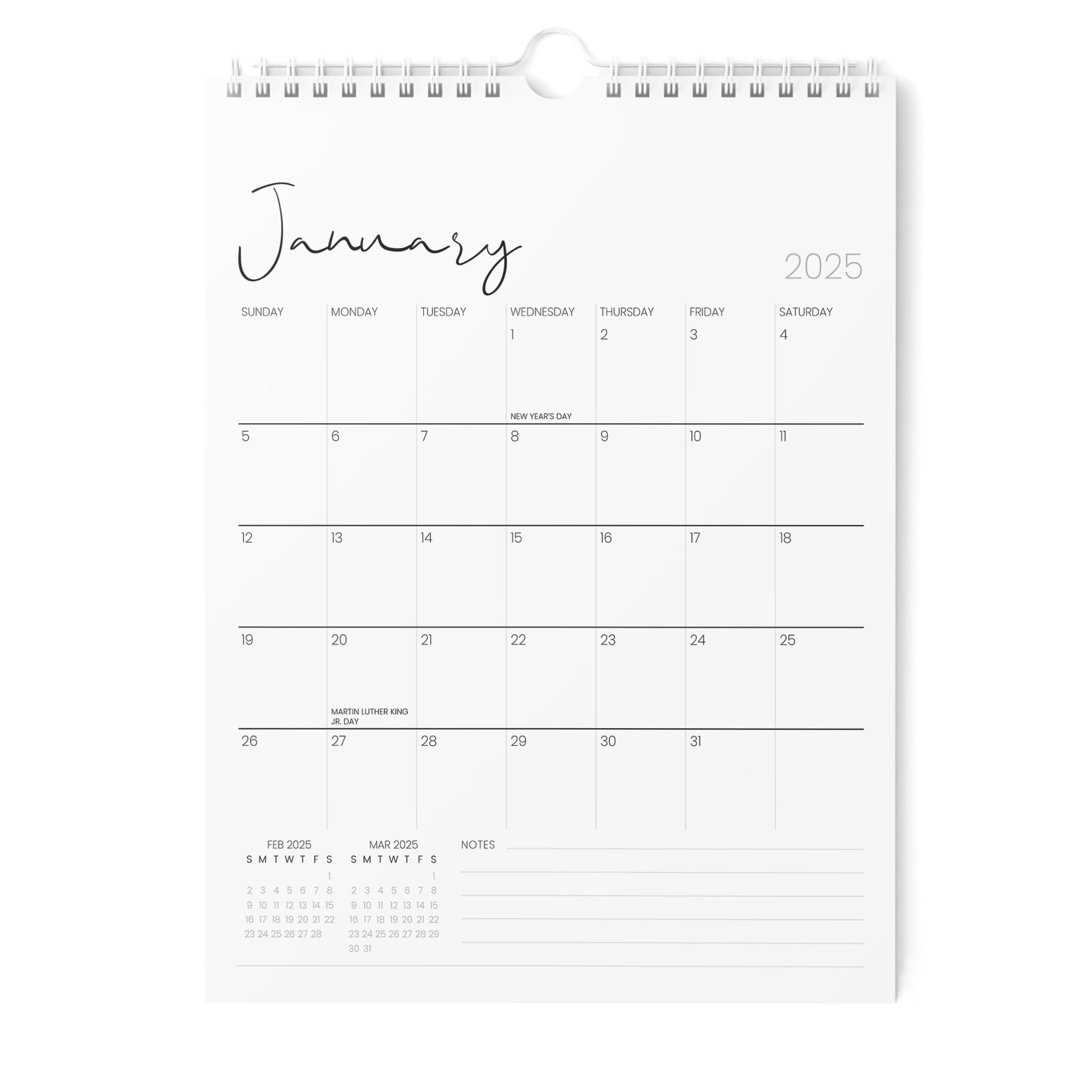Amazon Karto Wall Calendar 2025 Vertical 8 5x11 Inch Runs Until June 2026 Boost Your Productivity And Easy Planning With The Aesthetic Monthly Calendar Cursive Office Products