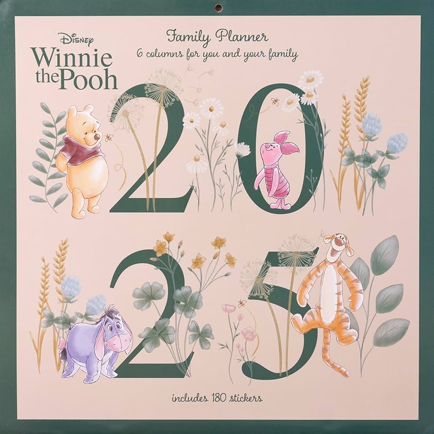 Amazon Pyramid International Winnie The Pooh 2025 Family Calendar 16 Month 30x30 Cm Disney Art Monthly Grid Collector s Edition For THE POOH 2025 THE POOH 2025 30X30 FAMILY PLANNER CALENDAR Office Products