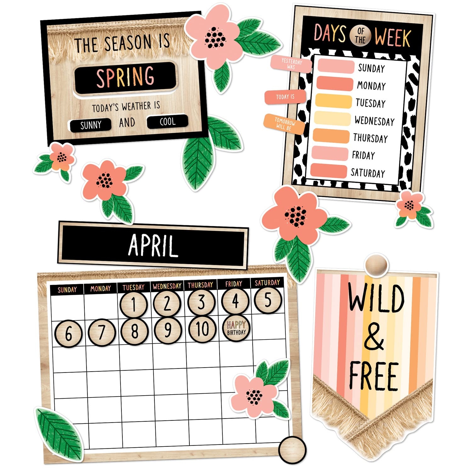 Free Printable Monthly Calendar Headers