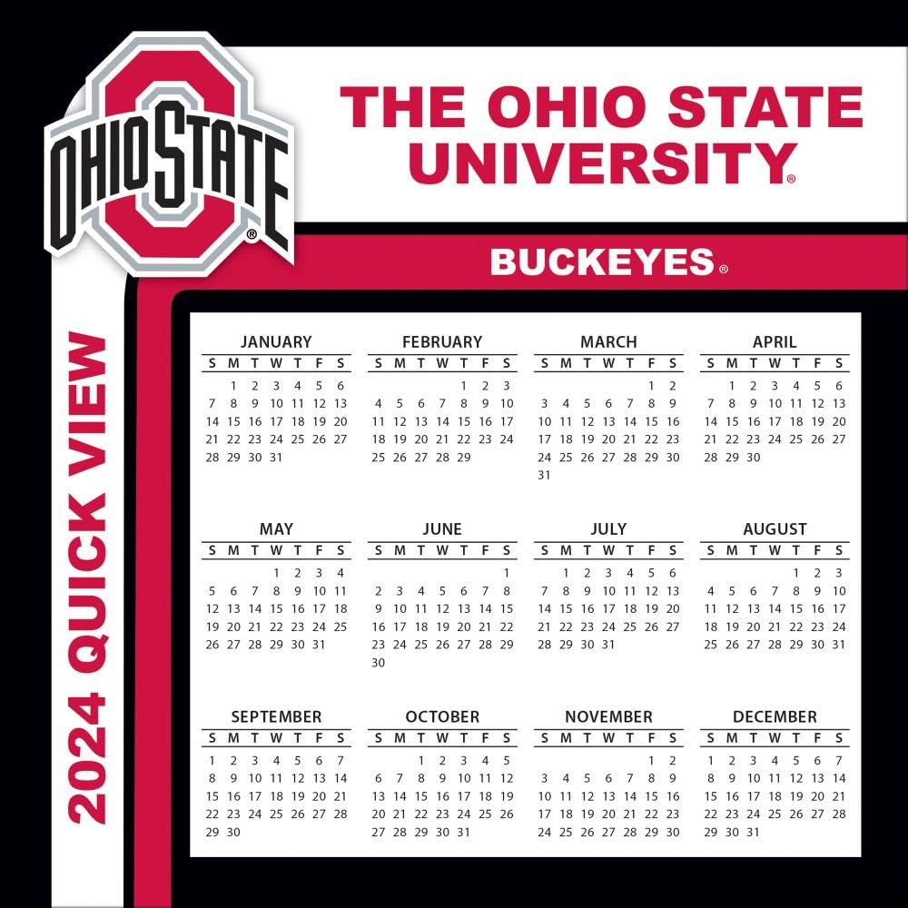 Amazon TURNER SPORTS Ohio State Buckeyes 2024 Box Calendar 24998053017 Office Products Amazon TURNER SPORTS Ohio State Buckeyes 2024 Box Calendar 24998053017 Office Products