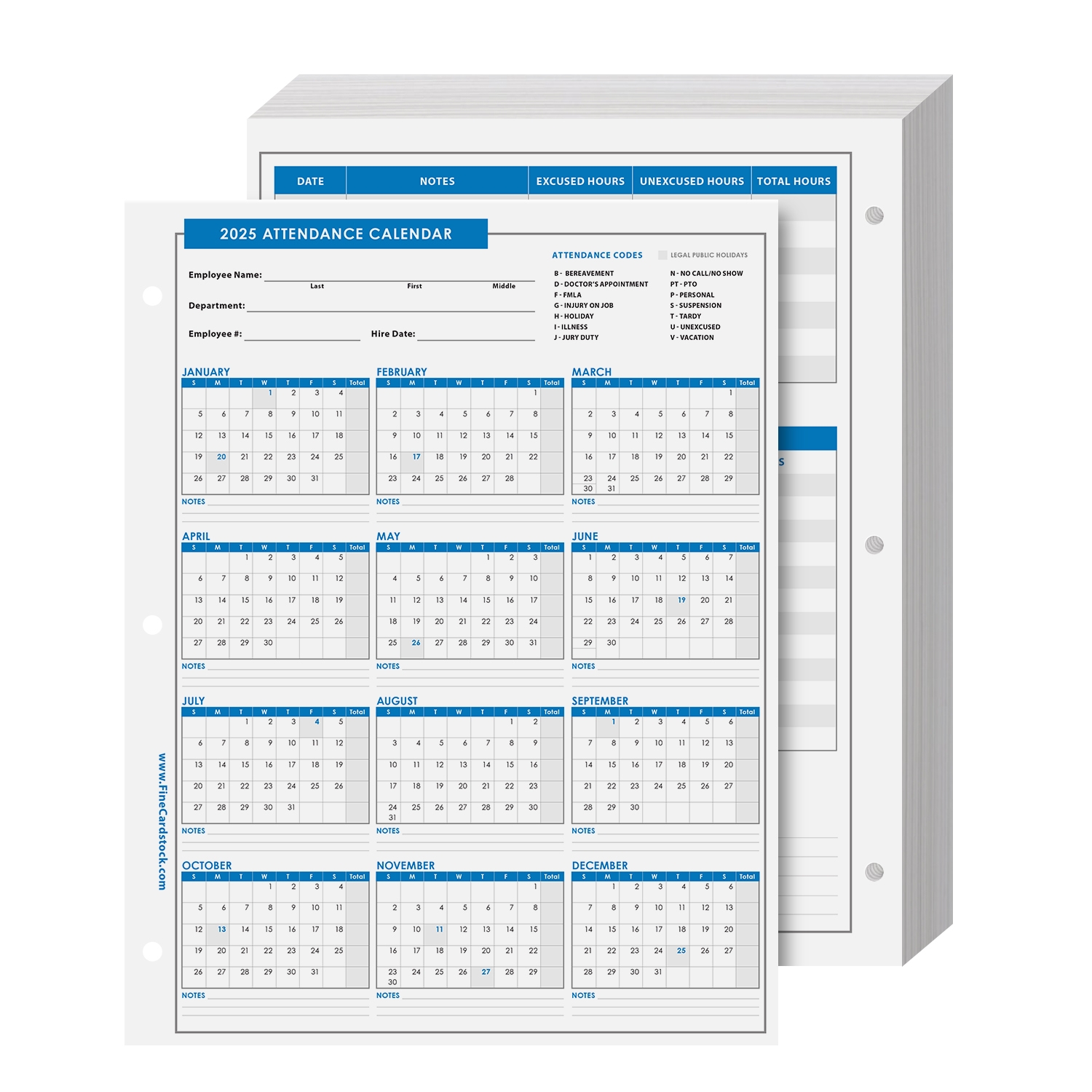 2025 Attendance Calendar Printable Free Download 2025 Attendance Calendar Printable Free Download