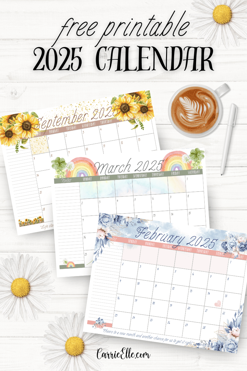 Free Printable 2025 Calendar Vertical