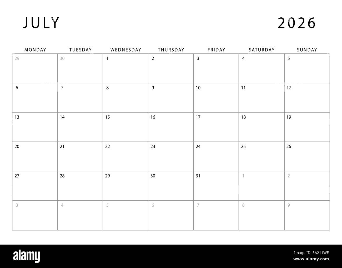 Calendar 2026 Cut Out Stock Images Pictures Page 3 Alamy