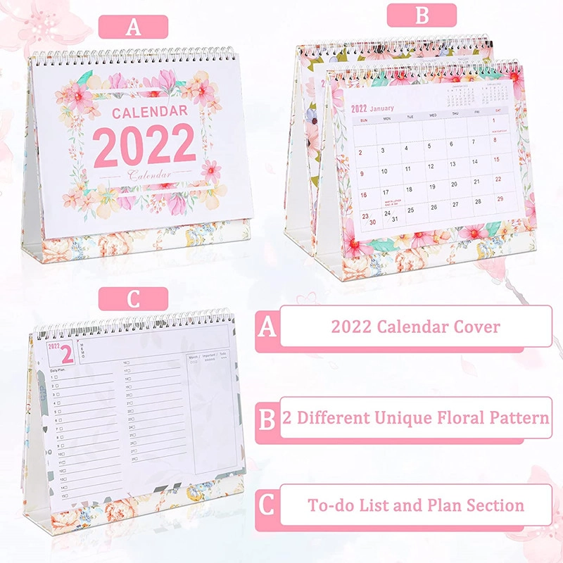 Custom Wall Monthly Calendar Office Supply Wall Calendar Printing Logo Calendar Printing And Desk Calendar Price Made in China