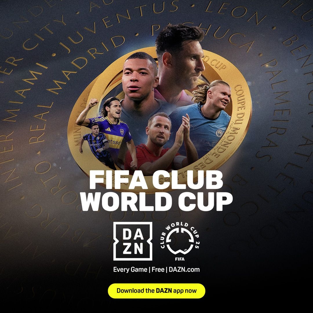 DAZN And TNT Sports To Partner Across FIFA Club World Cup 2025 In U S 