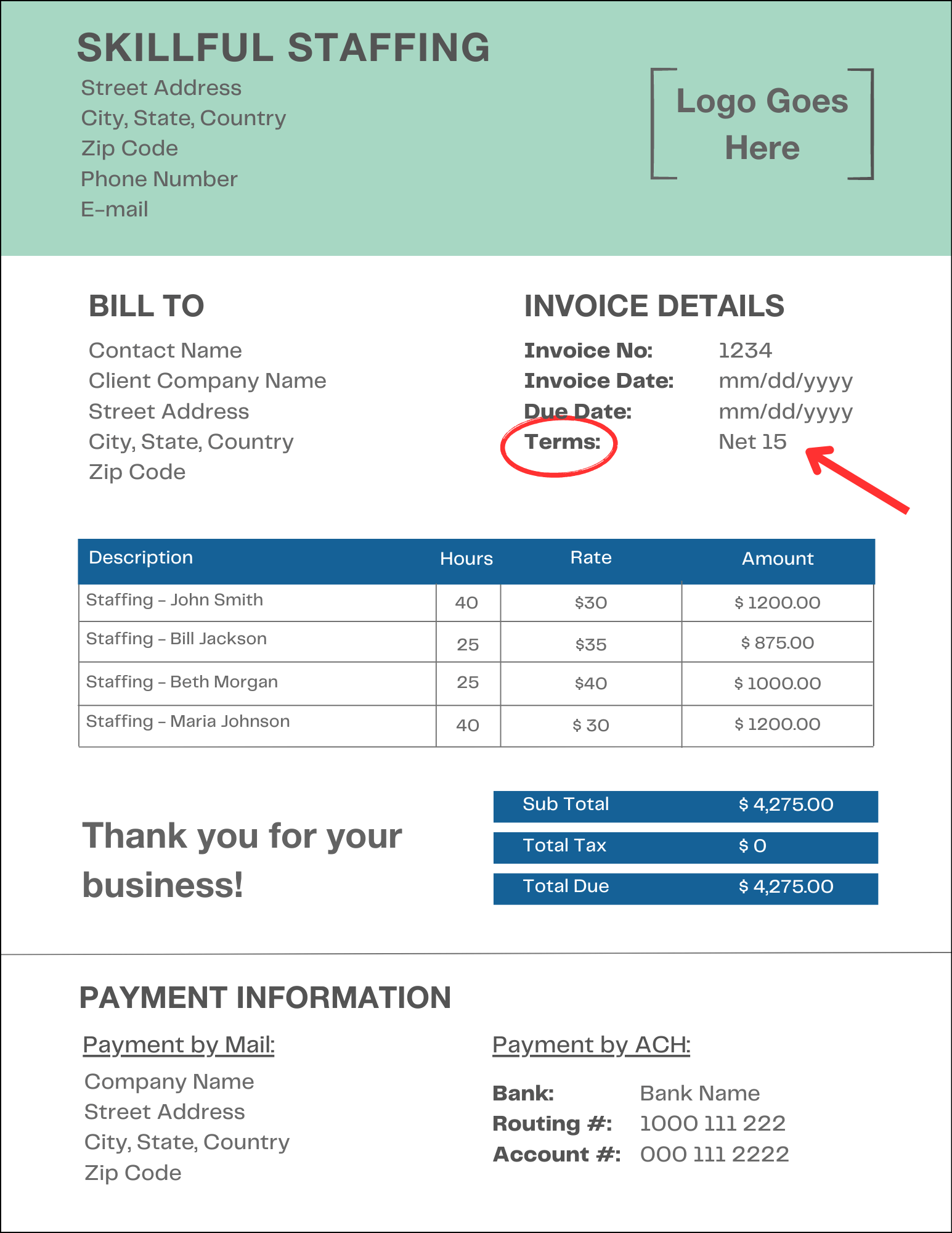 Defining Every Common Invoice Payment Term AltLINE