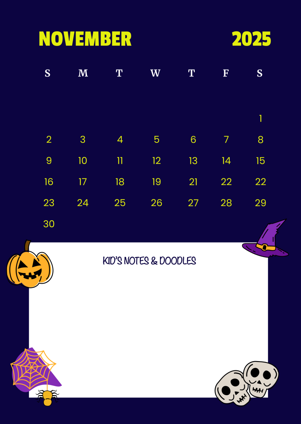 free november 2025 calendar templates editable and printable
