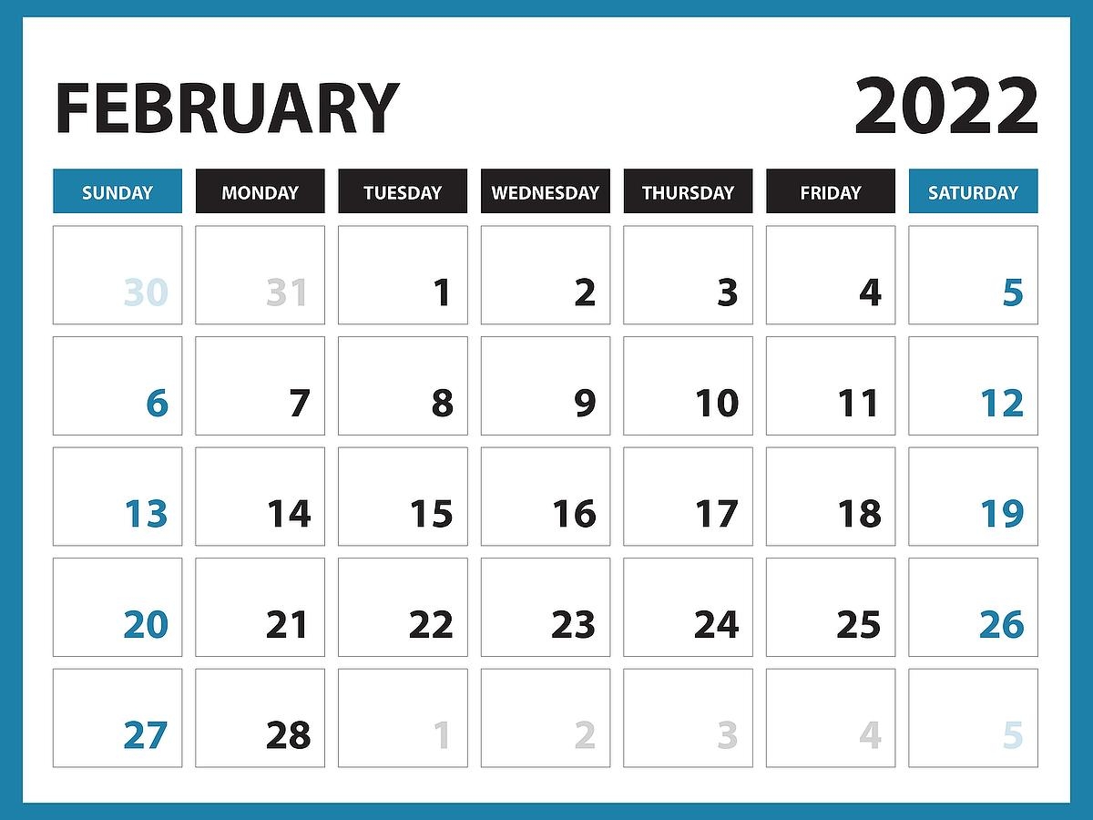 Free Printable 2022 Calendar Organize The New Year With These 2022 Printable Calendar Pages Printables 30Seconds Mom