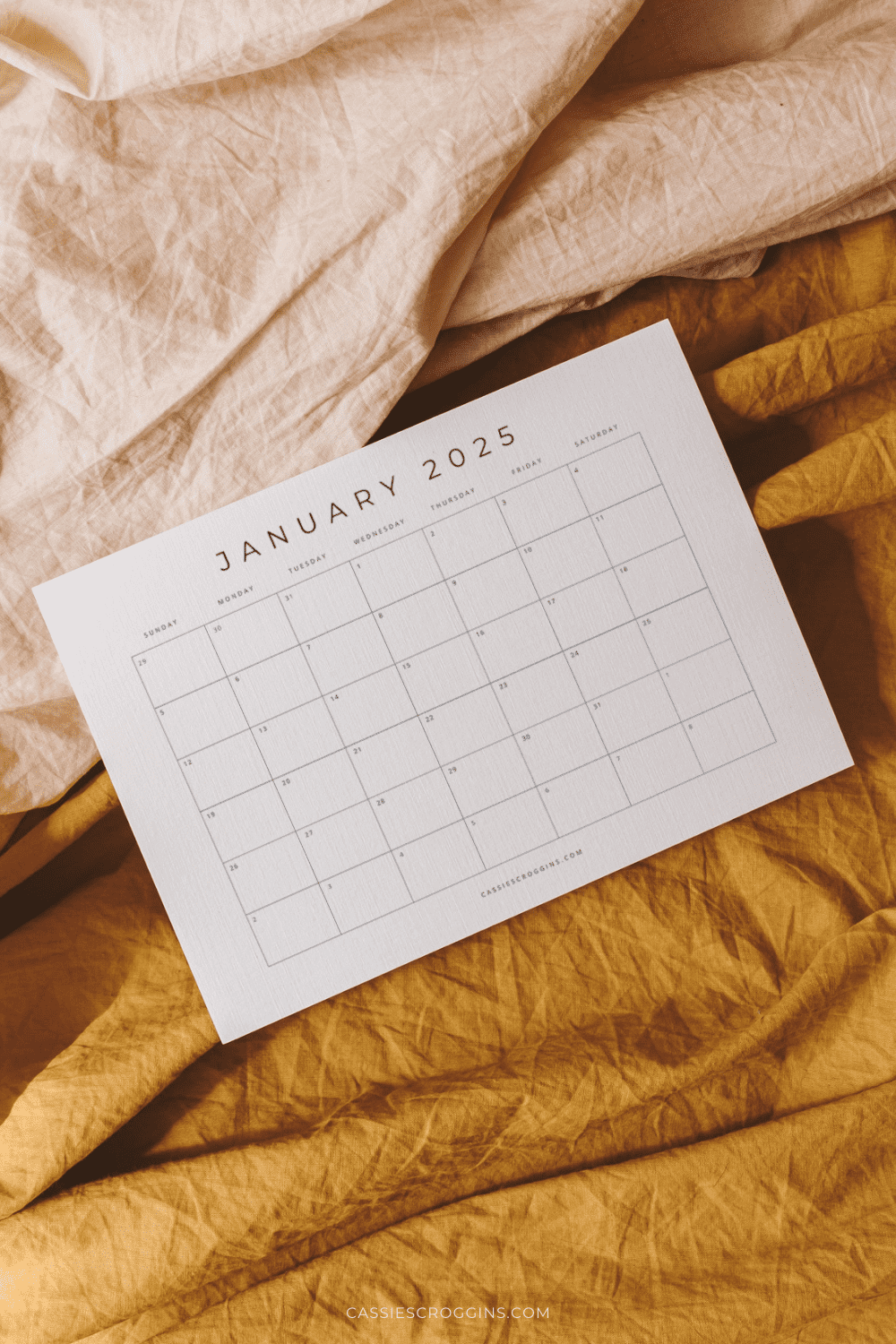 2026 Blank Calendar Month For October Printable