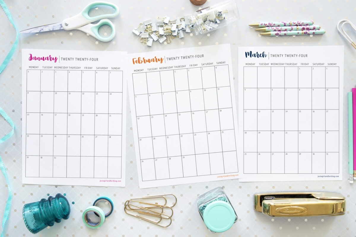 free printable calendar 2024 abby organizes