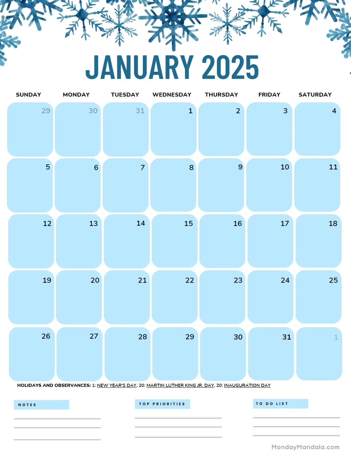 Printable Calendar Portrait 2025 Printable Calendar Portrait 2025