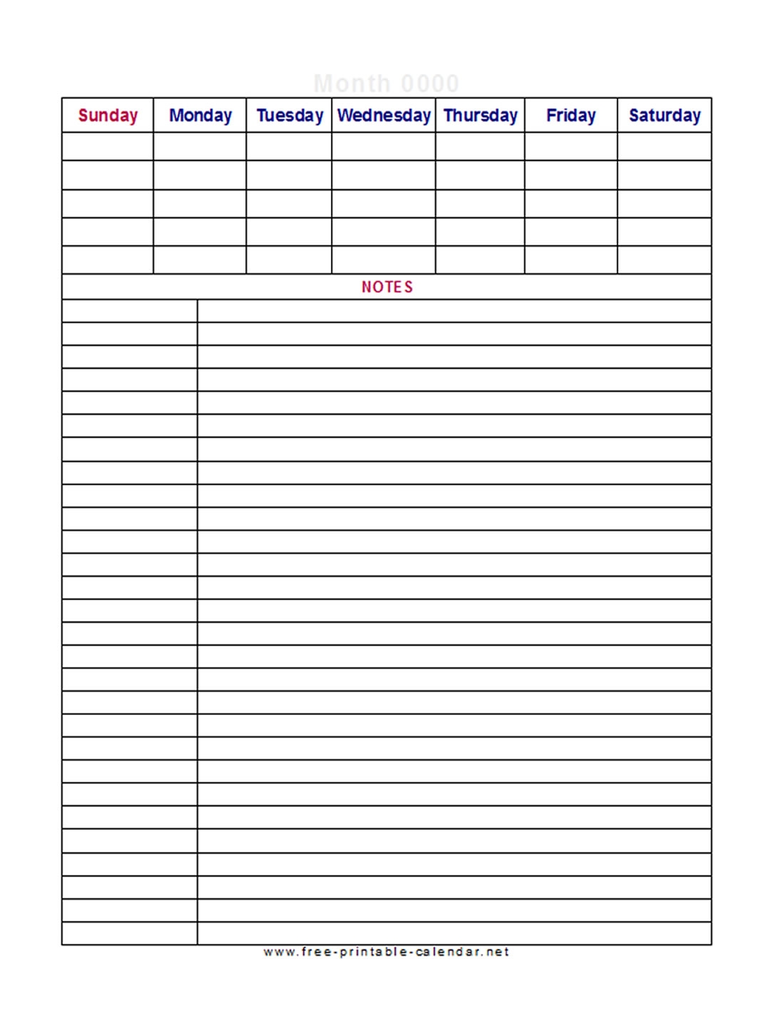 Free Printable Calendar Freeprintablenet