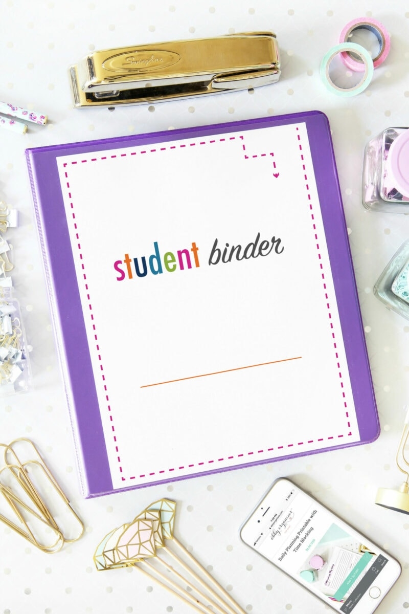 Free Printable School Binder Calendar For Teacher