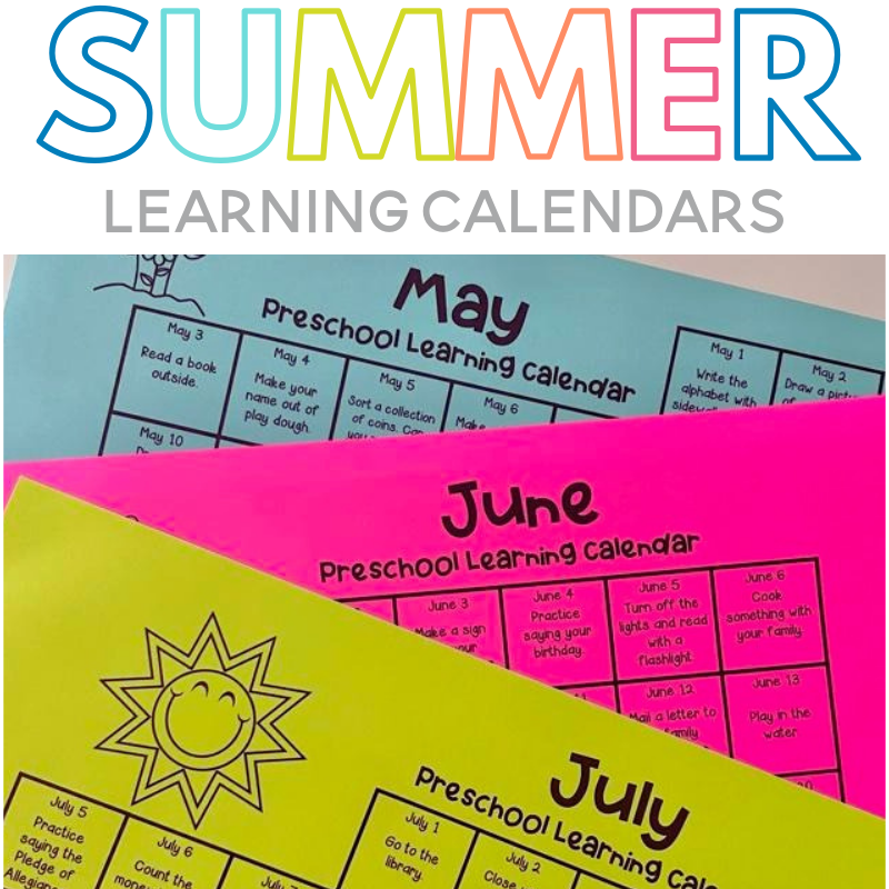 Summer Learning Calendar For Kids 2024 Edition Sarah Chesworth