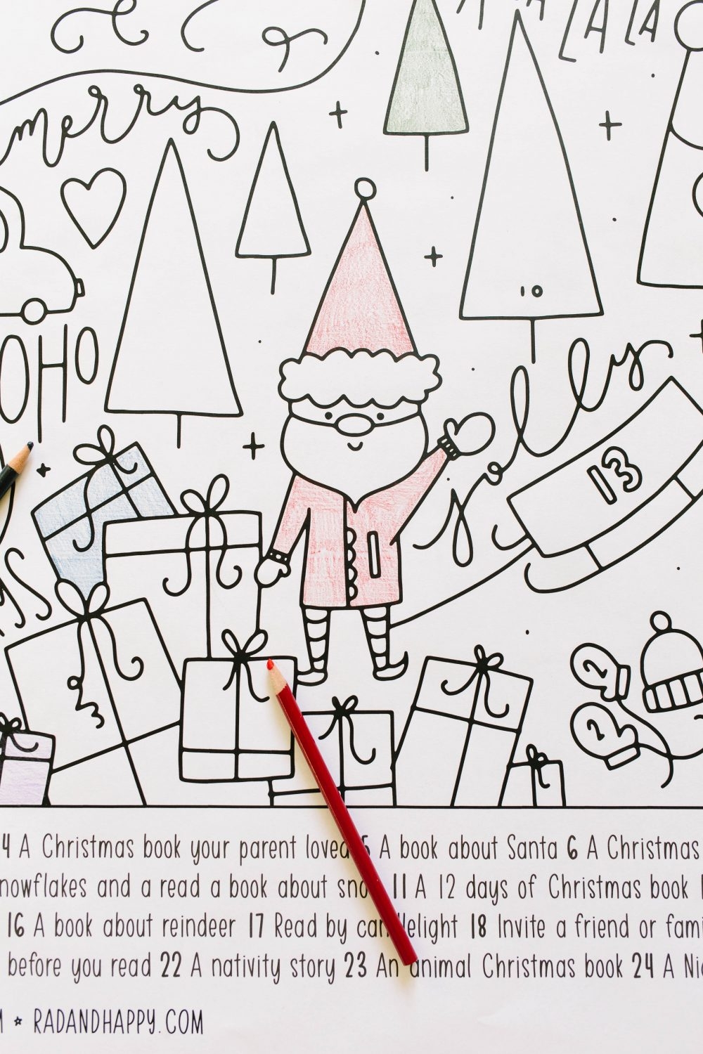 The Rad Reader Christmas Reading Kids Advent Calendar Everyday Reading