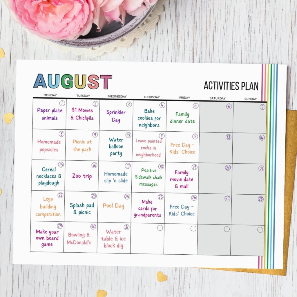 The Ultimate Summer Planner Cute Printable For Summer Plans 