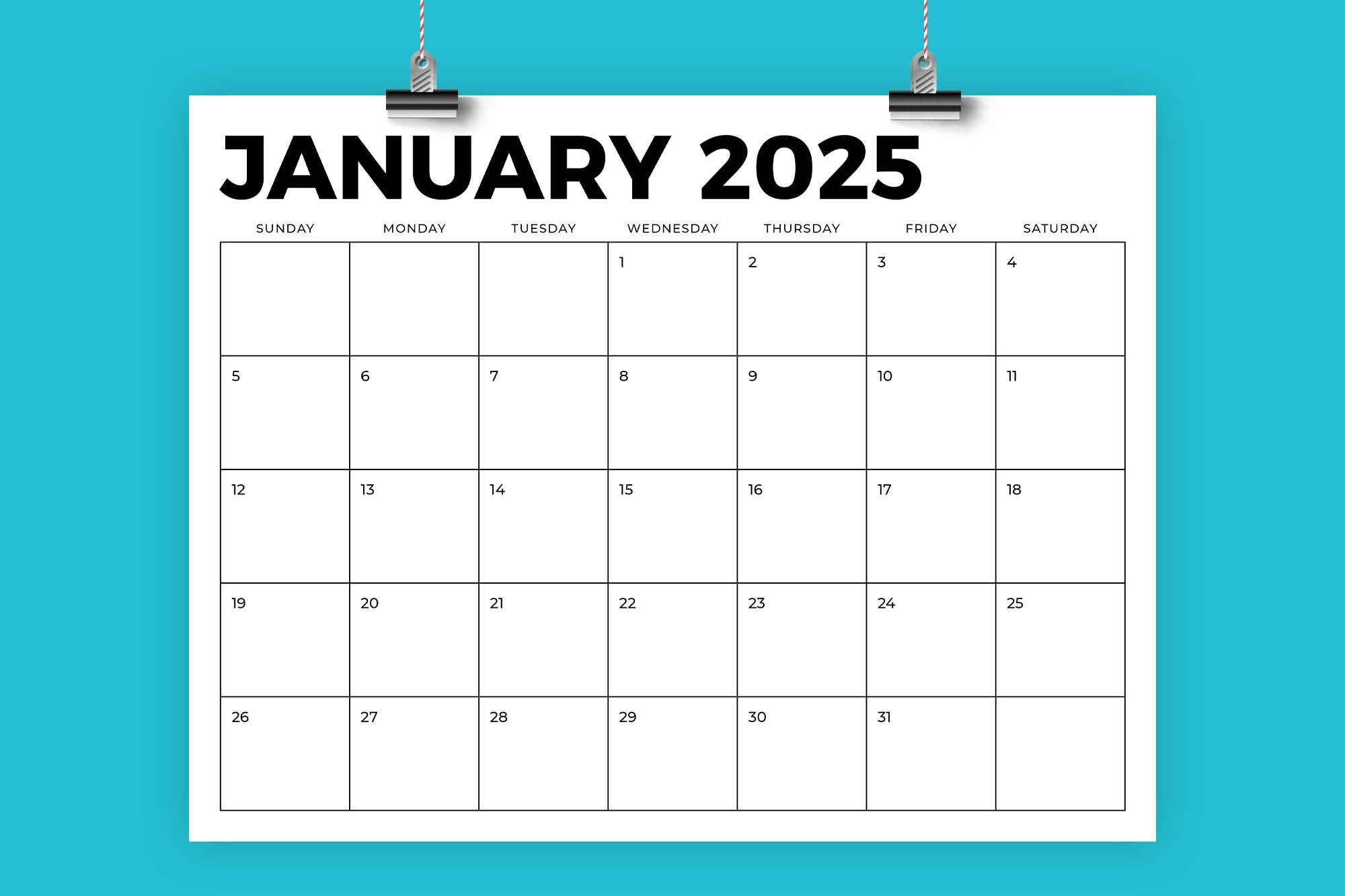 2025 8 5 X 11 Inch Calendar Template 2486953 2025 8 5 X 11 Inch Calendar Template 2486953