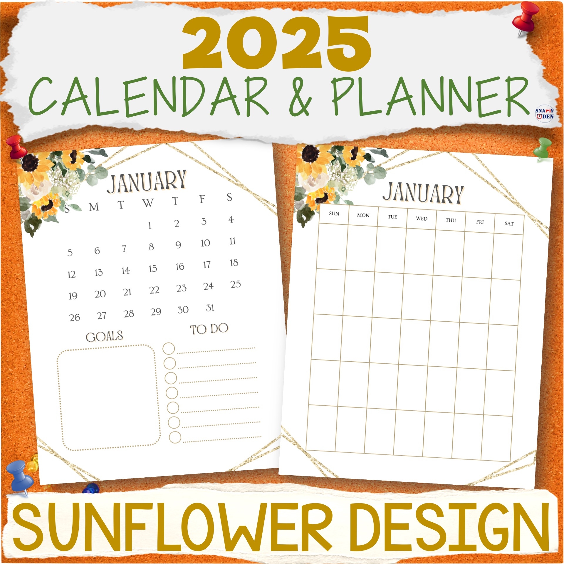 Free Printable Calendar 2025 Templates