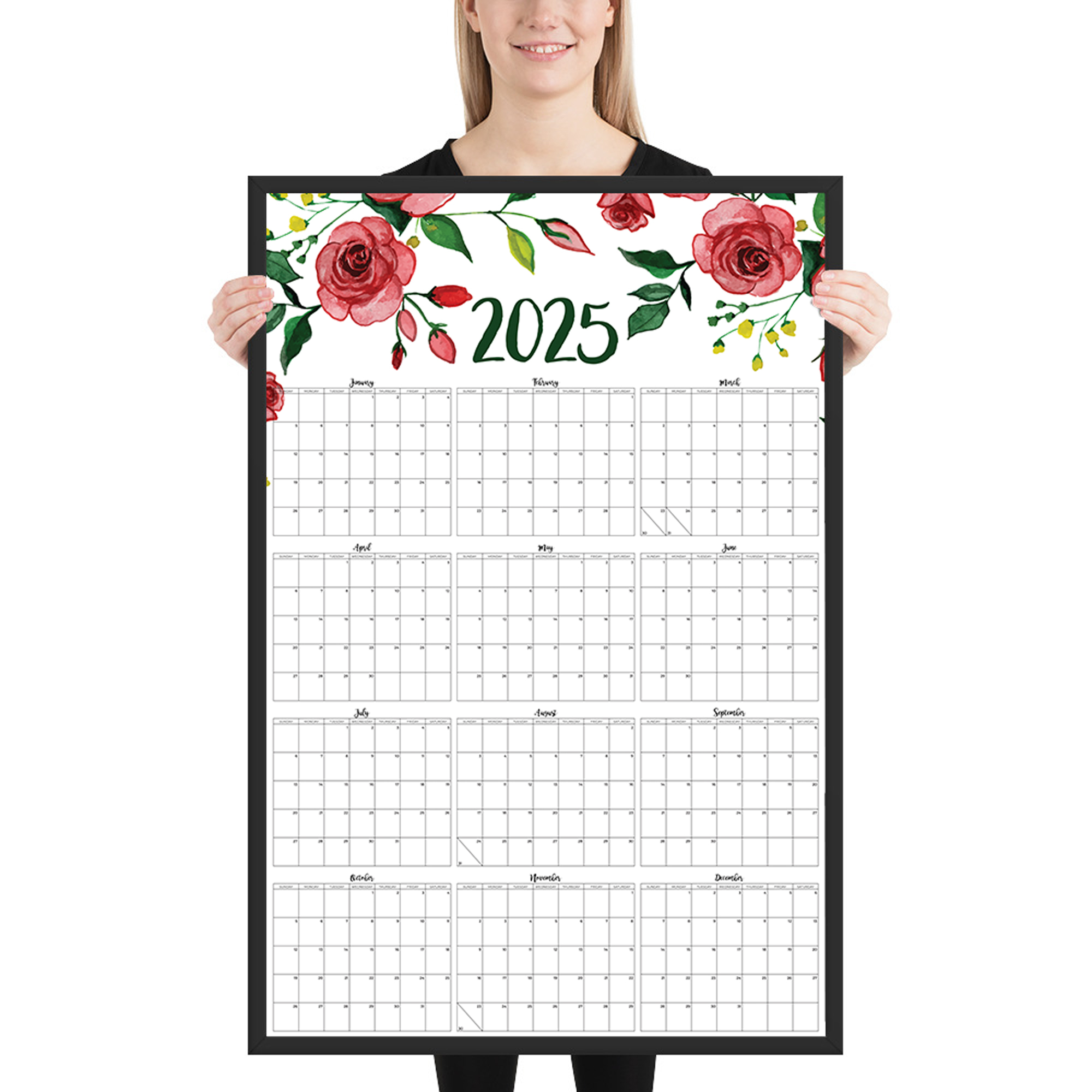Printable Yearly Calendars 2025 And Up