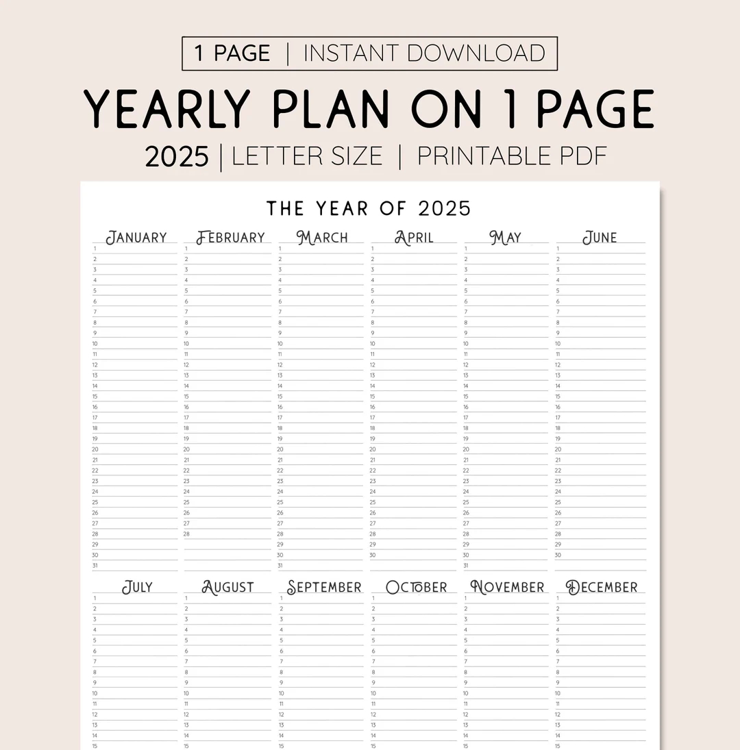 Frre Printable Calendar 2025 Frre Printable Calendar 2025