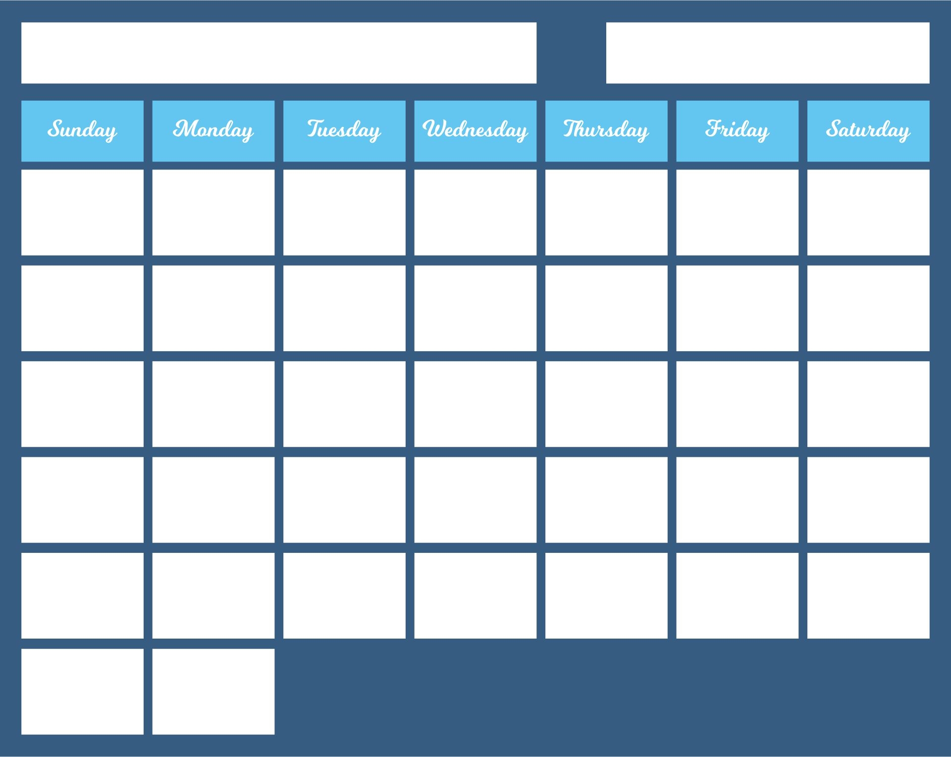30 Day Month Calendar 2025 Www alhudapk