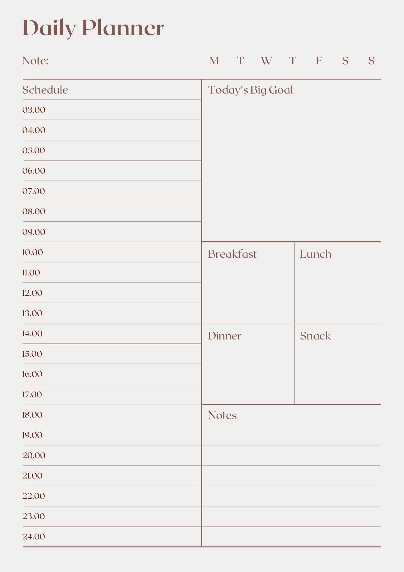 7 Best Daily Calendars By The Hour FREE Printable Templates Milwaukee With Kids