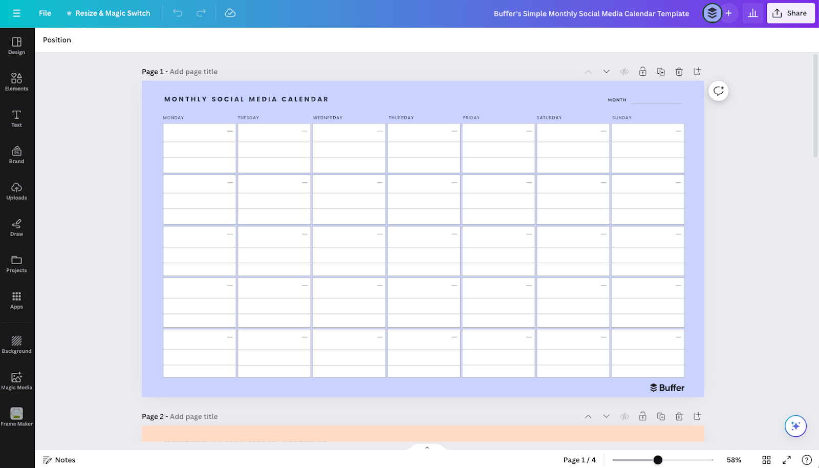 7 Free Social Media Calendar Templates To Help You Plan Your Content