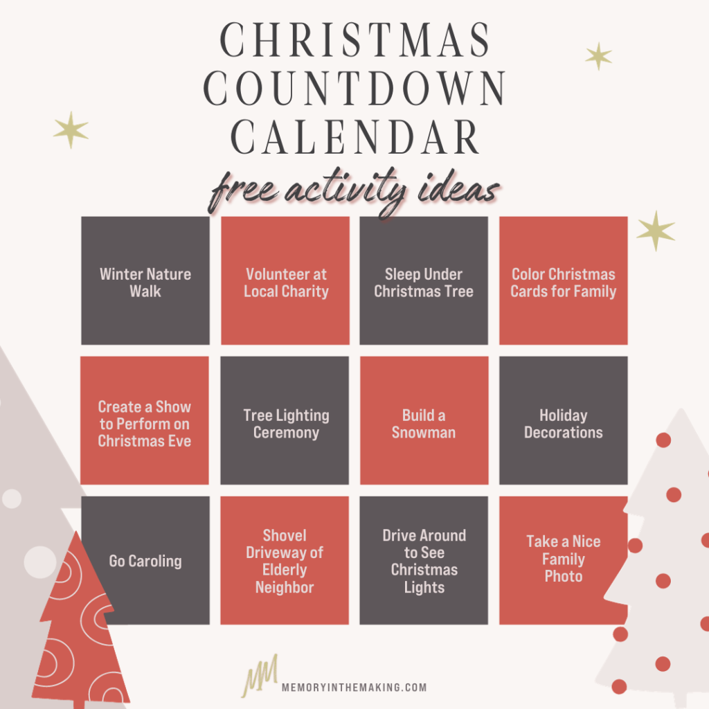 75 Christmas Countdown Ideas For Kids Memory In The Making