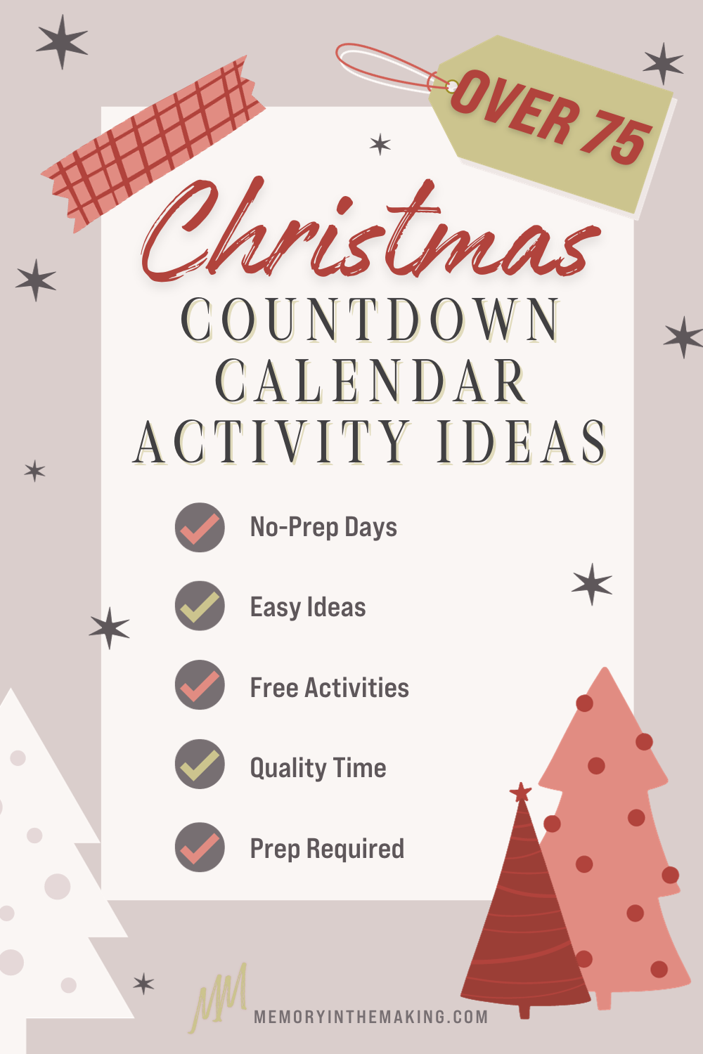 75 Christmas Countdown Ideas For Kids Memory In The Making