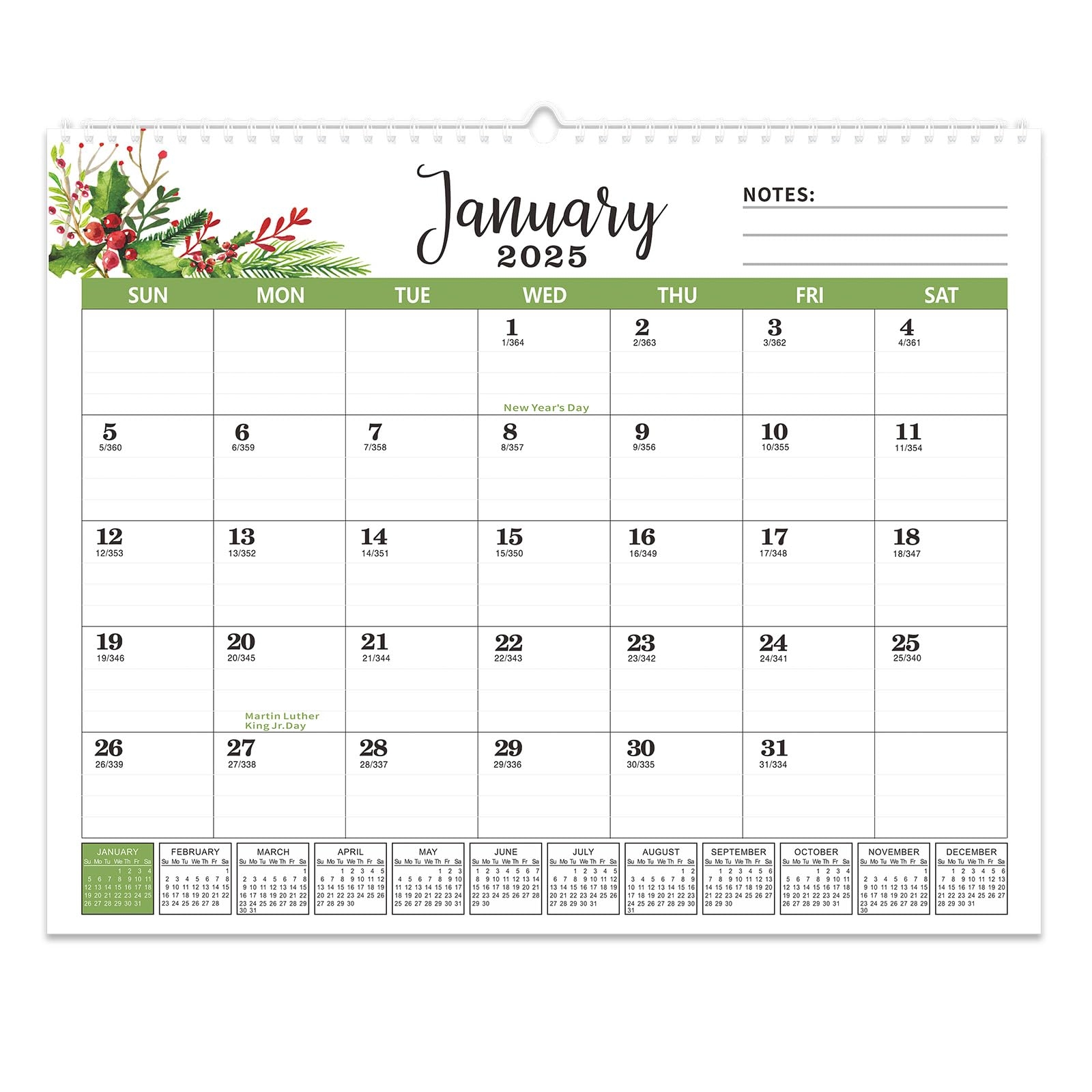 Amazon 2025 Wall Calendar 18 Months Calendar Jan 2025 June 2026 14 6 X 11 8 Desk Calendar 2025 With Large Blocks Ideal 2025 Calendar For Home Office Classroom Or Business Planning Office Products