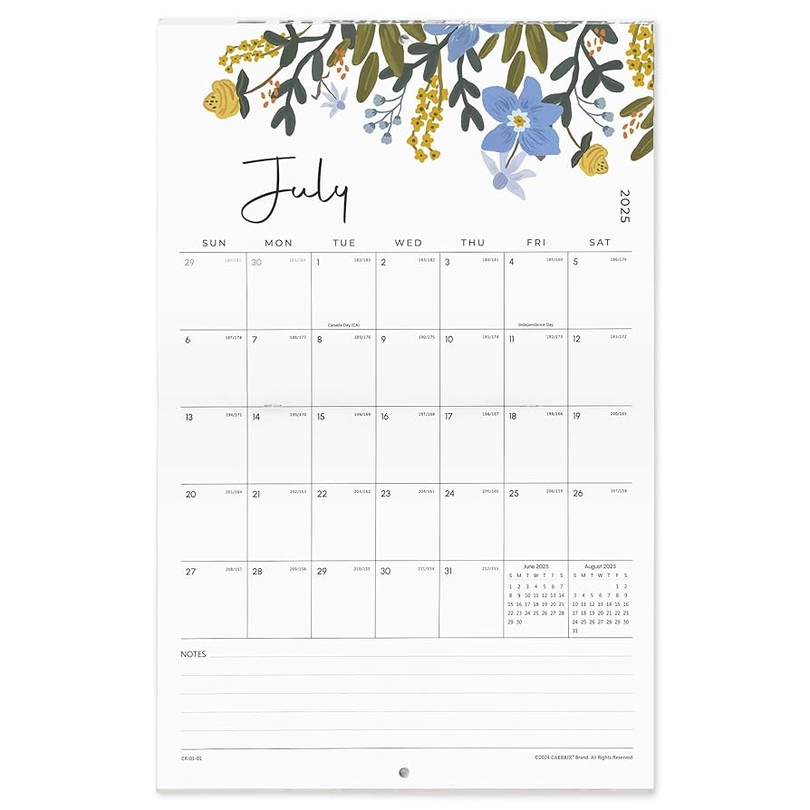 Large Blank Printable Calendar 2026