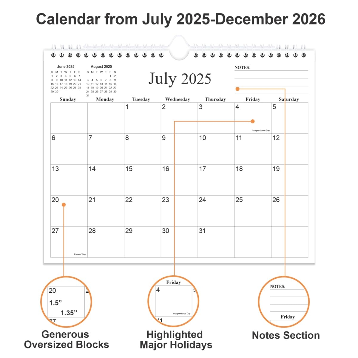 Amazon Calendar 2025 2026 18 Months Calendar From July 2025 To December 2026 Wall Calendar 2025 2026 With Thick Paper 8 5 X 11 Black Office Products Amazon Calendar 2025 2026 18 Months Calendar From July 2025 To December 2026 Wall Calendar 2025 2026 With Thick Paper 8 5 X 11 Black Office Products