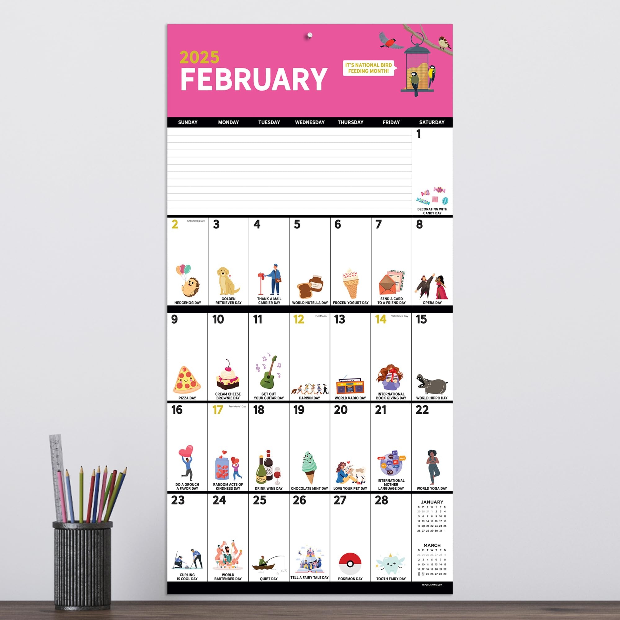 Holiday Calendar 2025 Printable