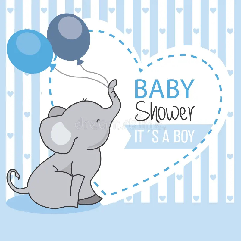 baby boy shower elephant stock illustrations 2 968 baby boy shower elephant stock illustrations vectors clipart dreamstime