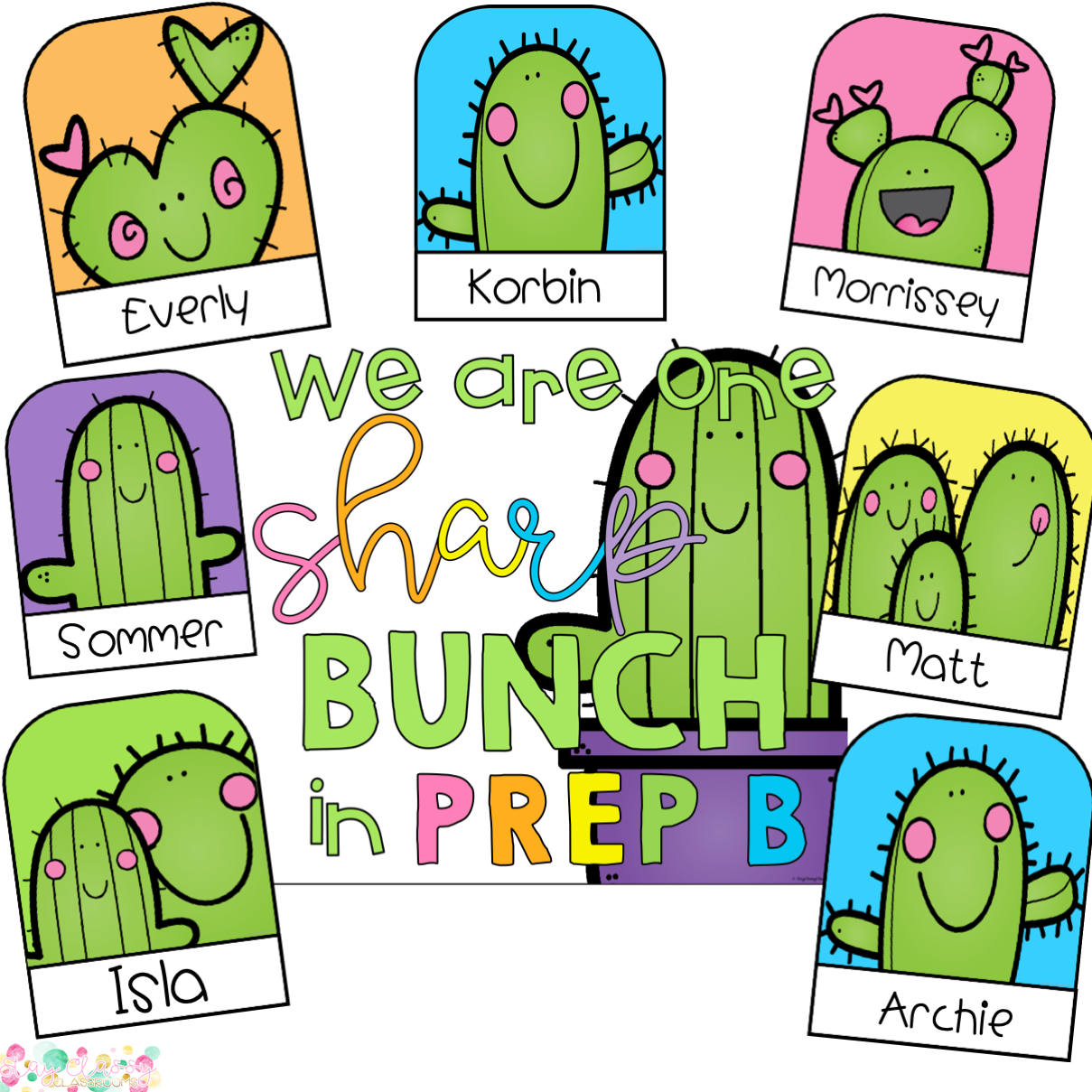 Cactus Classroom Theme Pack Stay Classy Classrooms