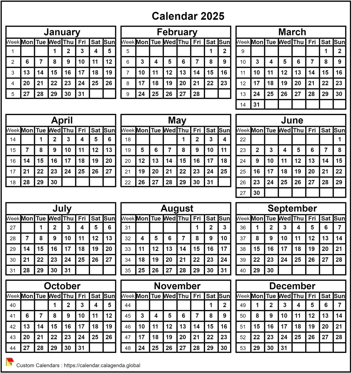calendar 2025 format portrait calendar 2025 format portrait