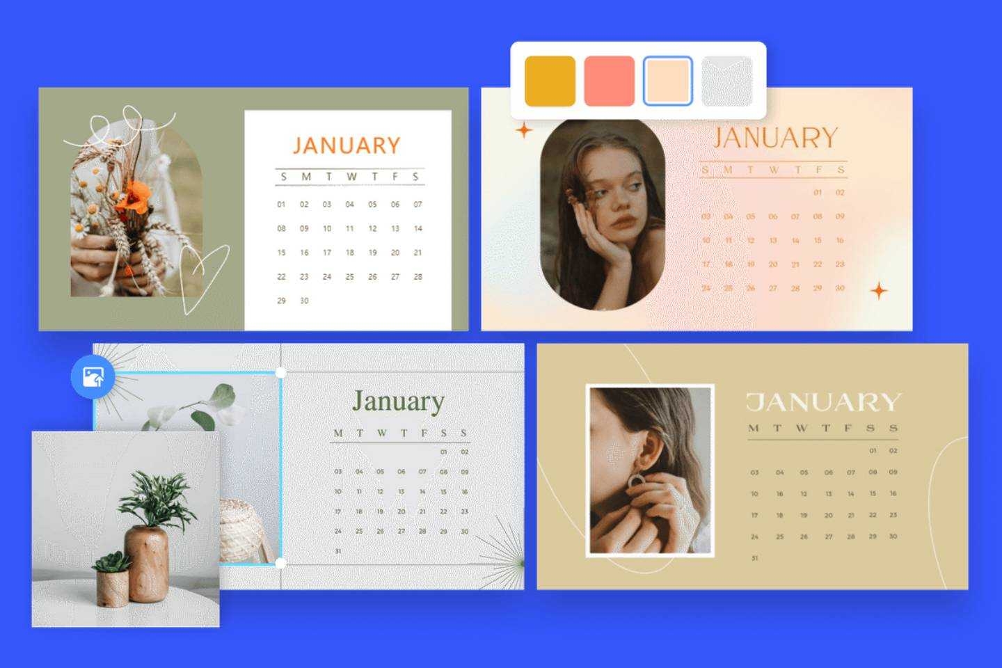 calendar maker make calendars online for free fotor