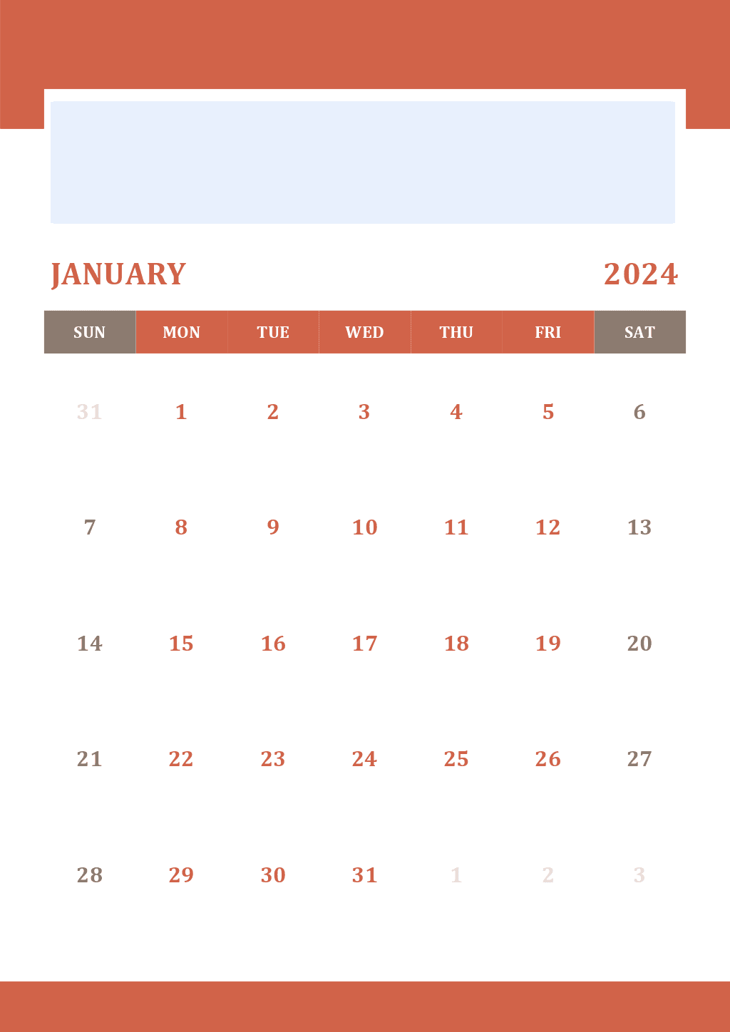 Calendar Template ONLYOFFICE