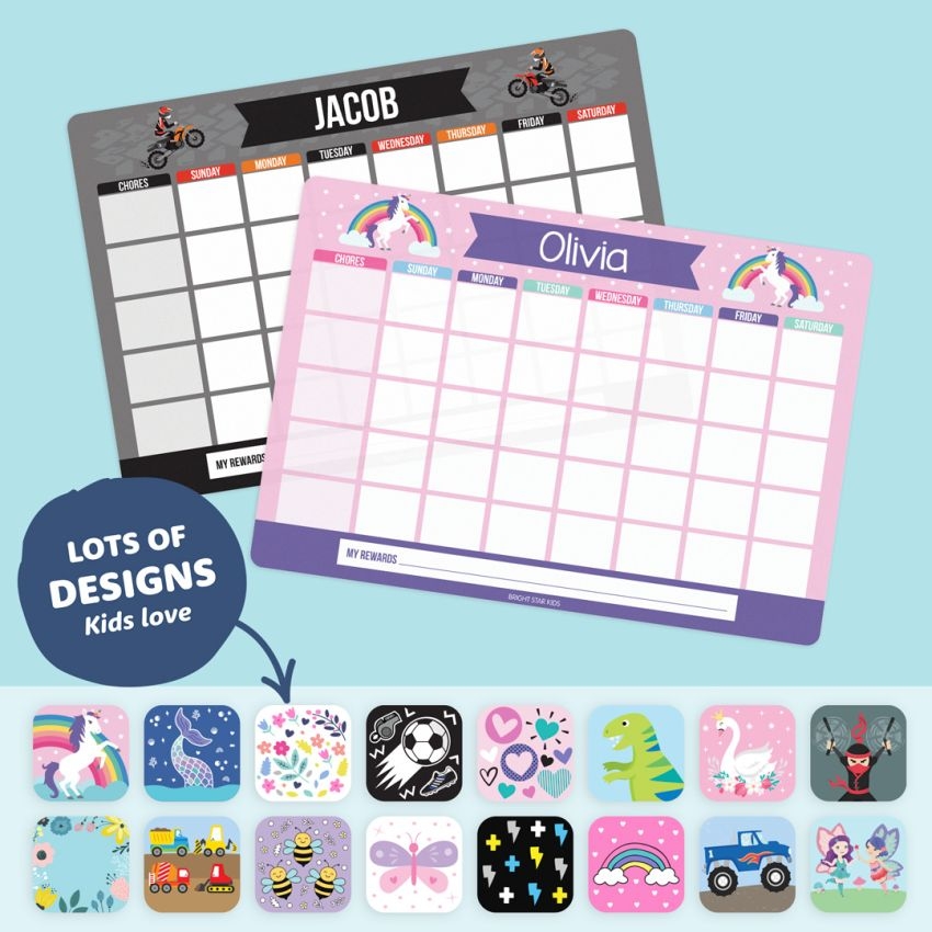 Kid Calendar Printable Time Slots