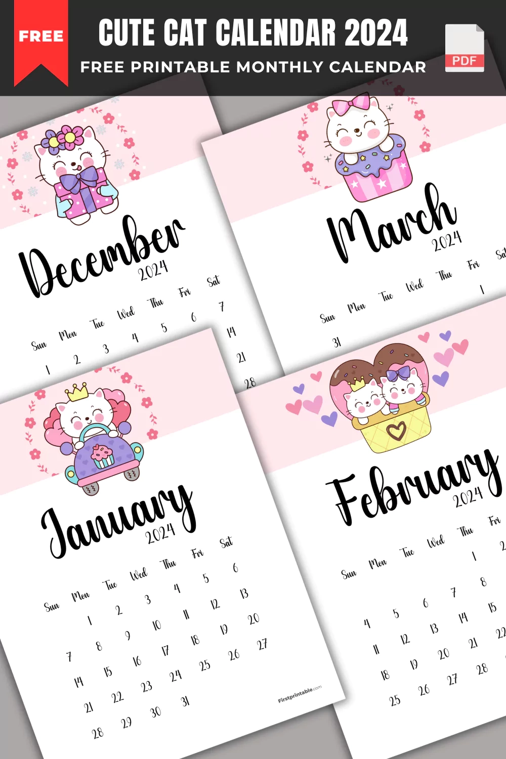 Calendar Printable Cute
