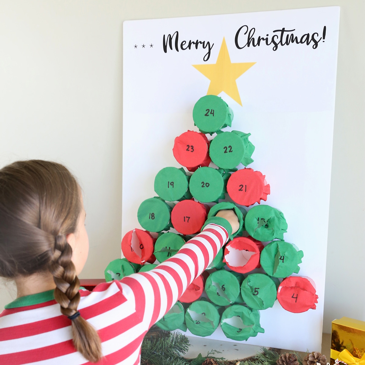 DIY Punch Out Advent Calendar It s Always Autumn DIY Punch Out Advent Calendar It s Always Autumn