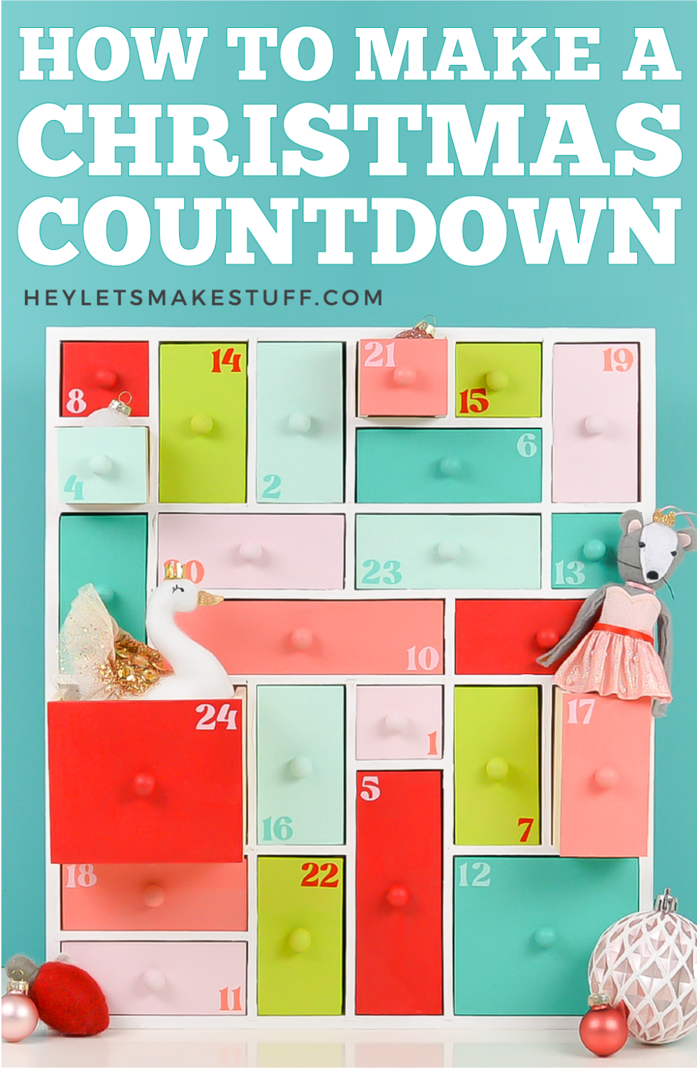 Wooden Advent Calendar With Drawers Printable Calendar