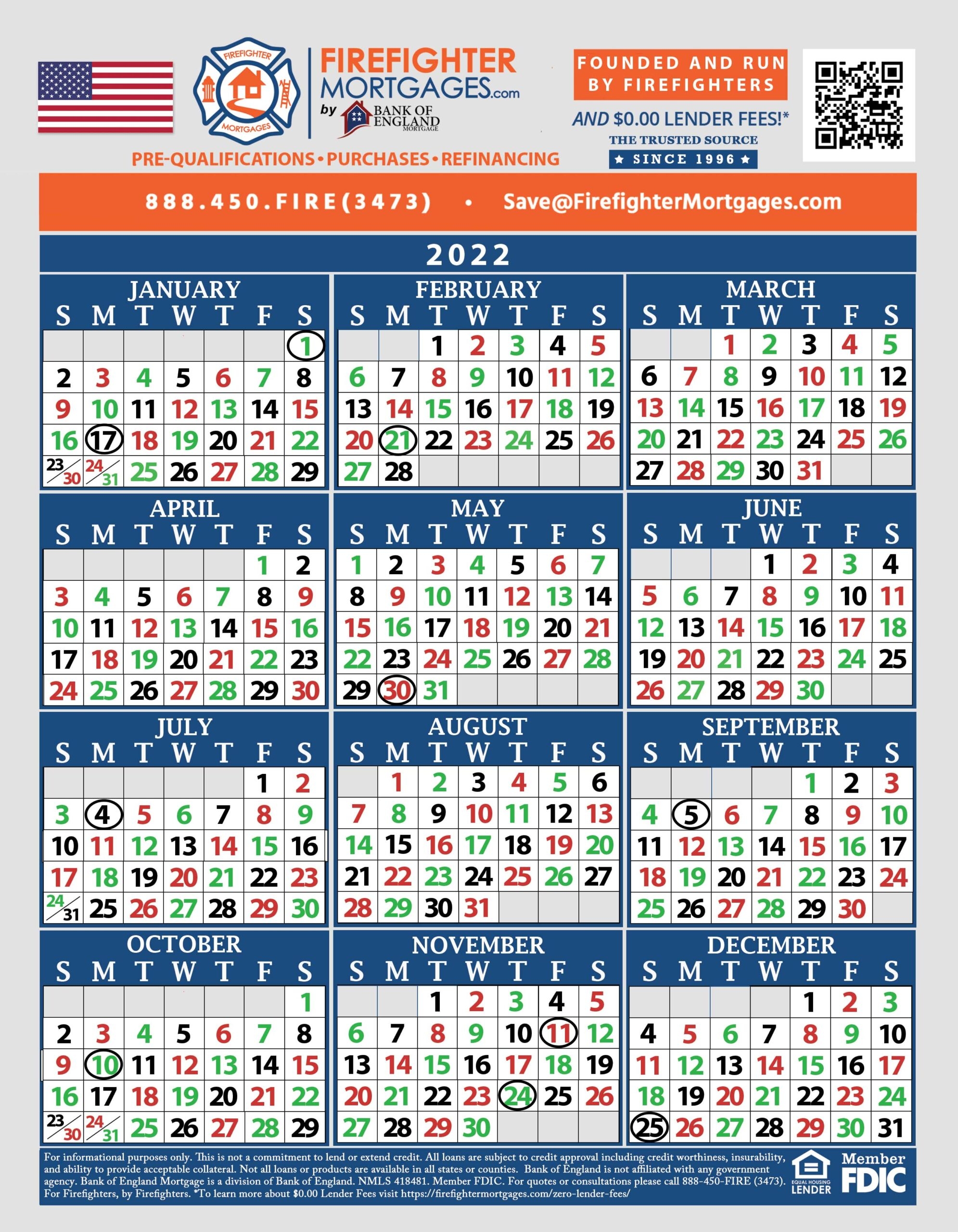 Printable Shift Calendar 2025